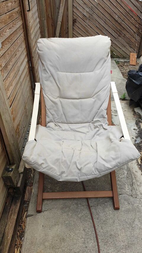 Fauteuil de jardin pliable FIAM modèle Linda Soft Vaires-sur-Marne (77)