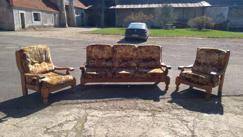 CANAPE 3 PLACES + 2 FAUTEUILS 200 Crcy-la-Chapelle (77)