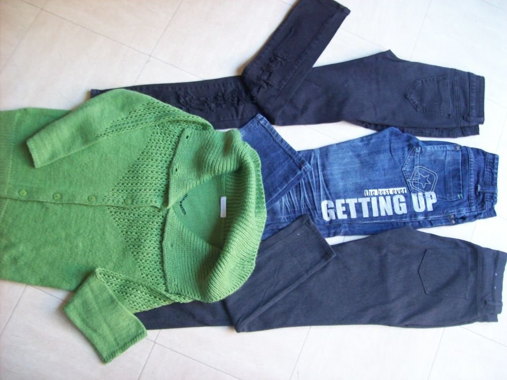 3 pantalons - 1 gilet - 36 - zoe Vêtements