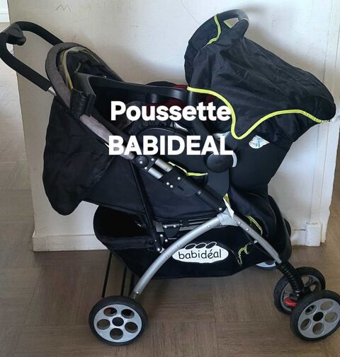 Poussette Babideal (avec si�ge-auto) Lyon 5 (69)