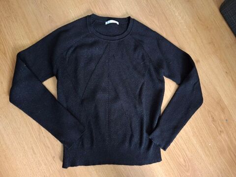 Pull d'�t� en coton noir 9.5 �ragny (95)