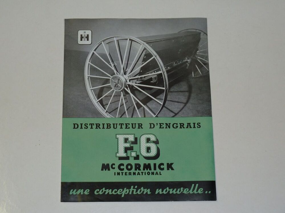 Prospectus distributeur F.6 Mac CORMICK 1954 