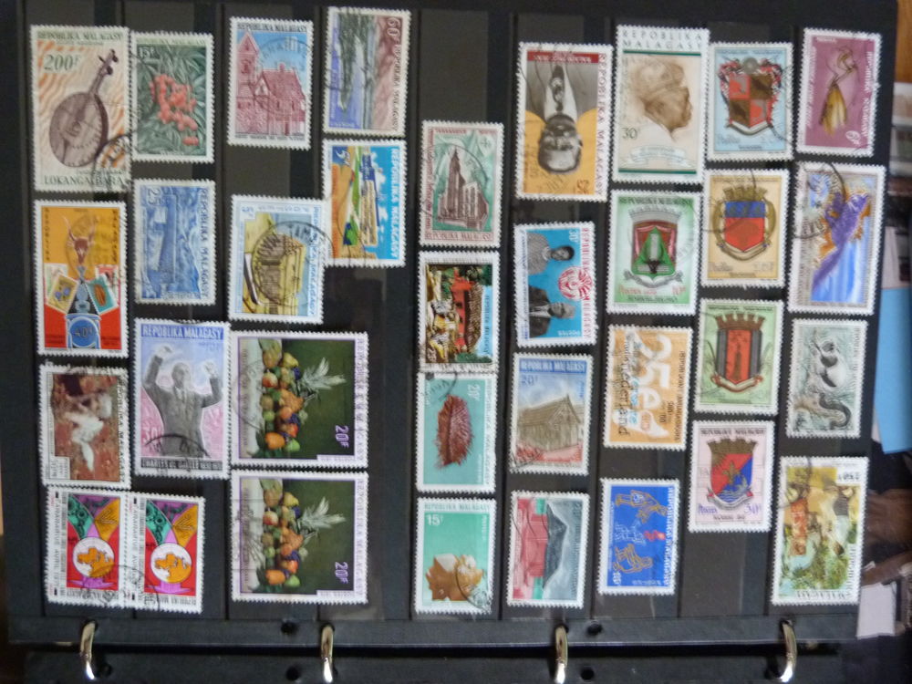 timbres de Madagascar. 