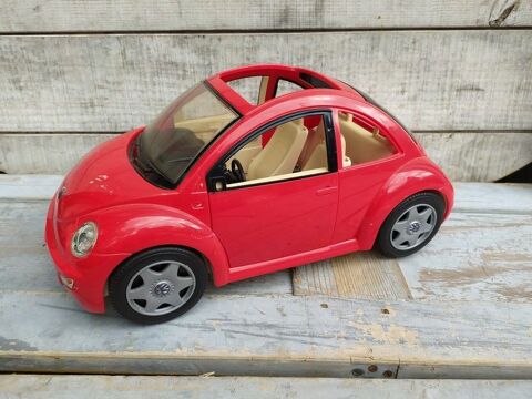 Voiture Coccinelle Rouge Poupe Barbie Vintage. 20 Loches (37)