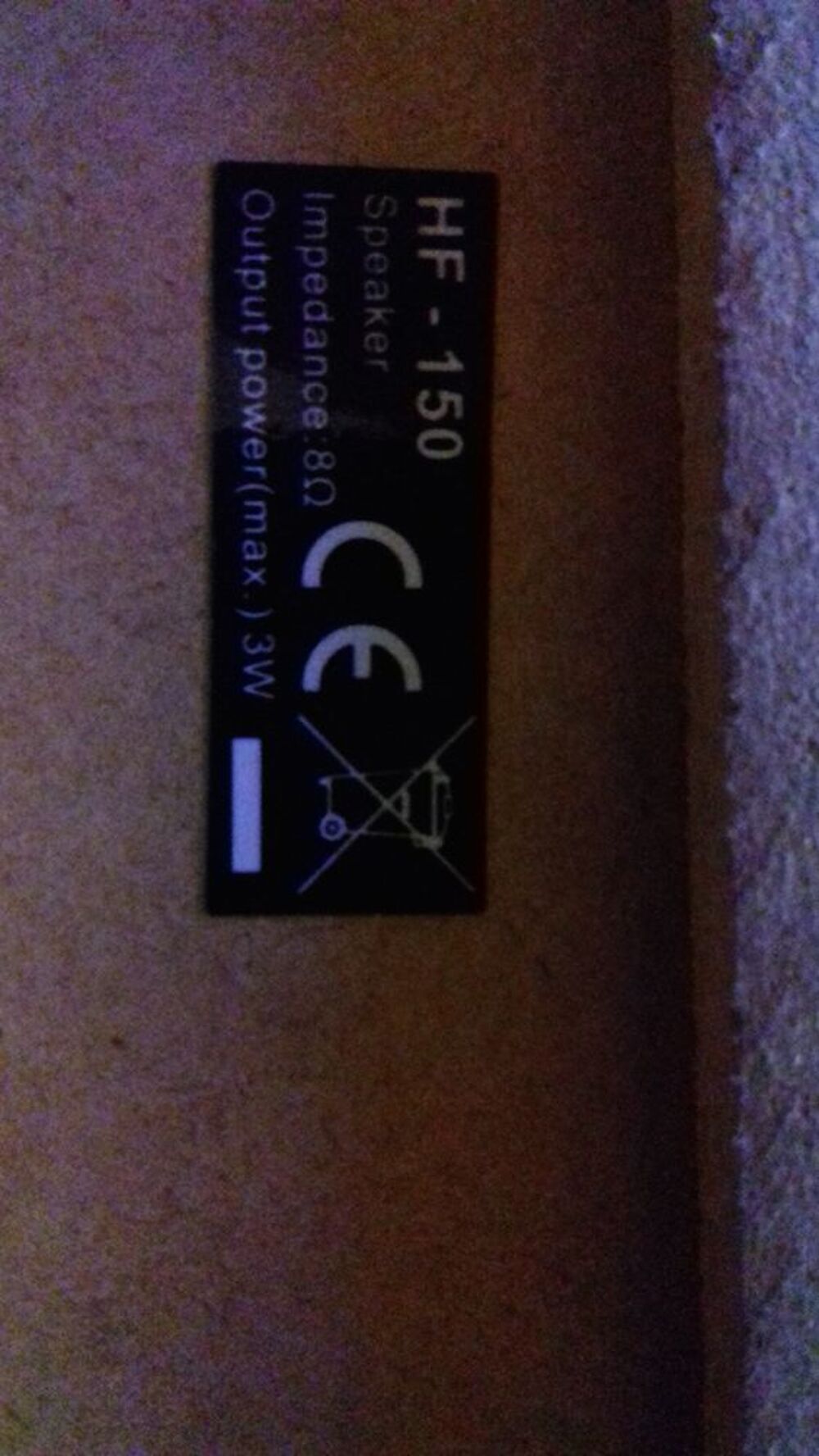 Enceinte HF150
Audio et hifi