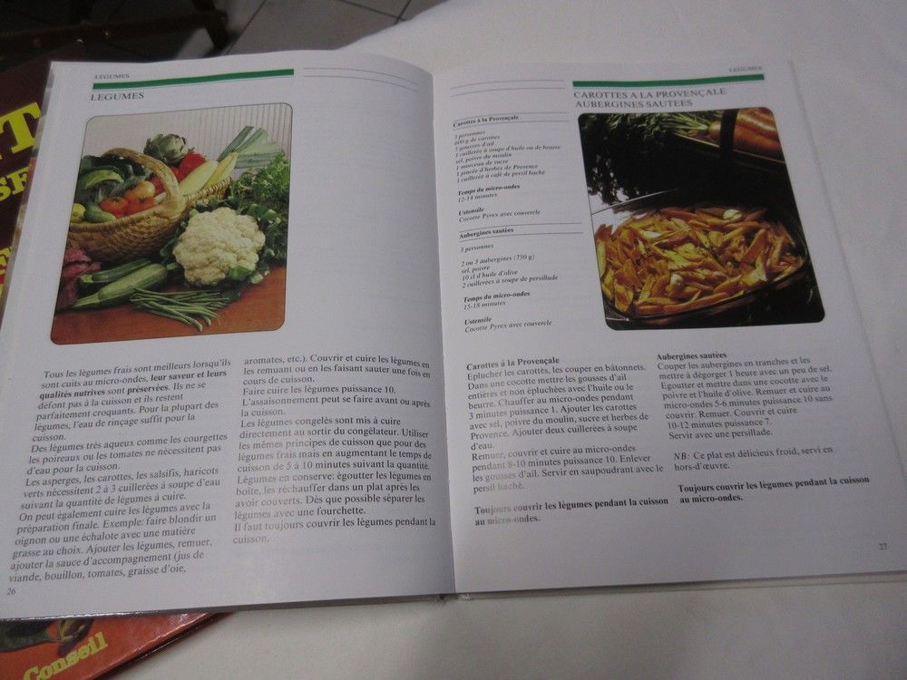 Livres Dessert aux fruits + cuisine au micro ondes Livres et BD