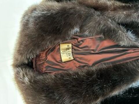 Manteau en fourrure vritable avec sa toque 0 Osthoffen (67)