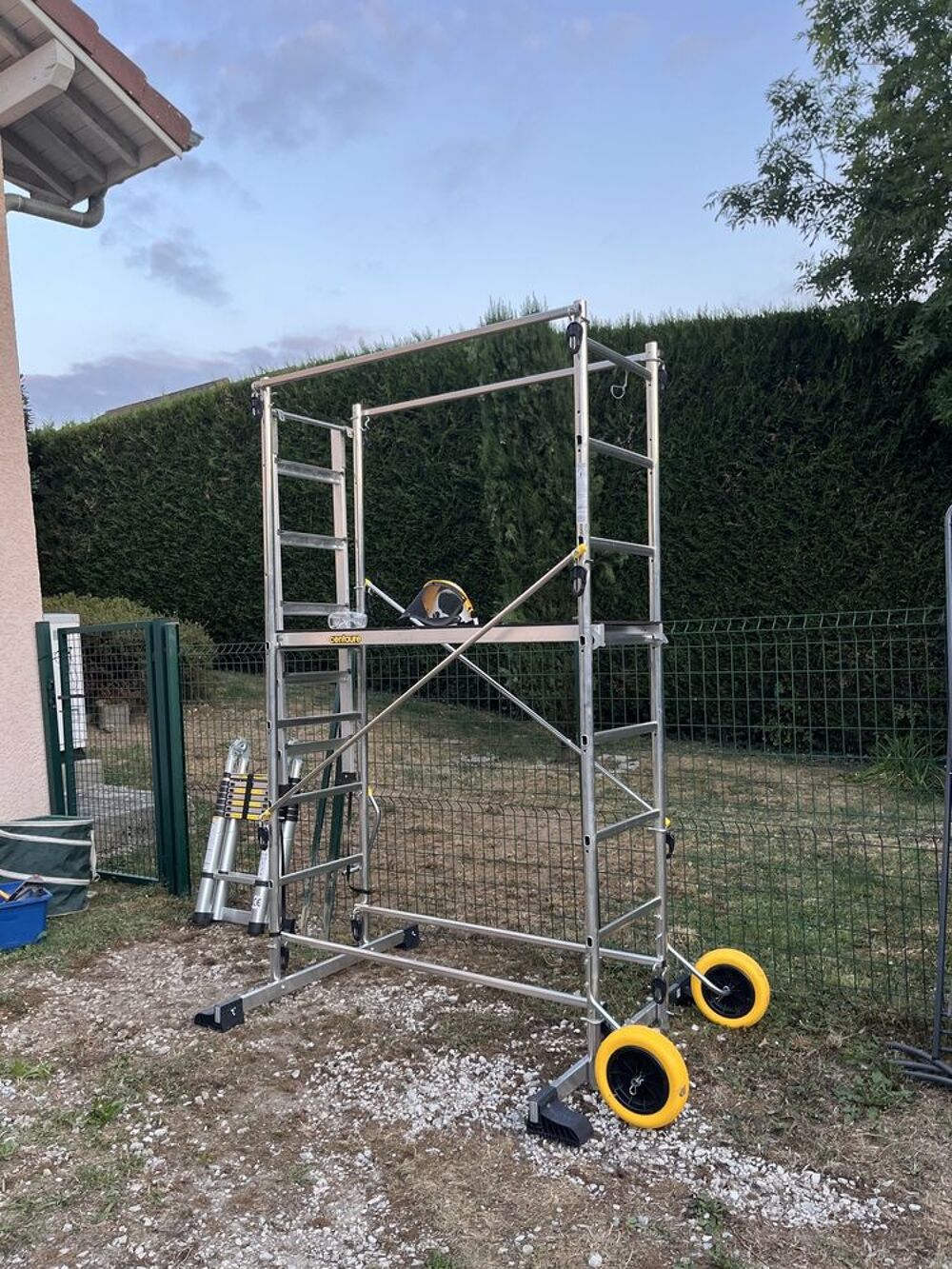 &Eacute;chafaudage jardin Centaure Garden'Up 3,40 m - servi 1 fois Bricolage