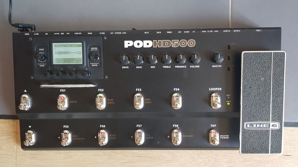 P&eacute;dale d'effet Line 6 POD HD500 Instruments de musique