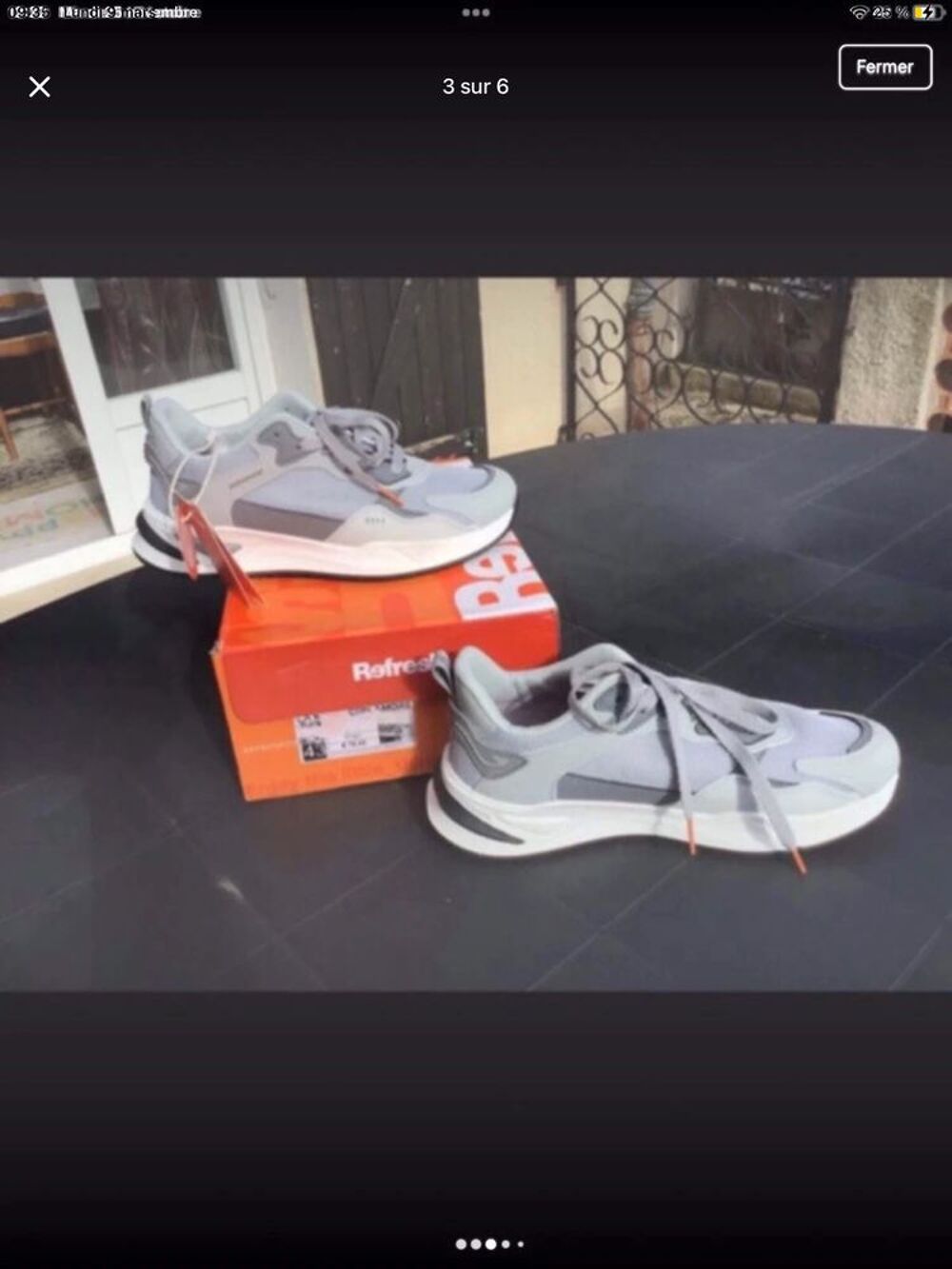baskets homme pointure 43, neuves. Chaussures
