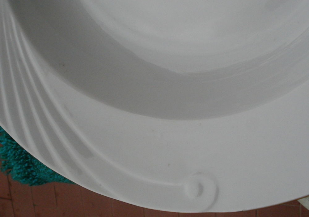 Plat creux en porcelaine blanche opaque Cuisine
