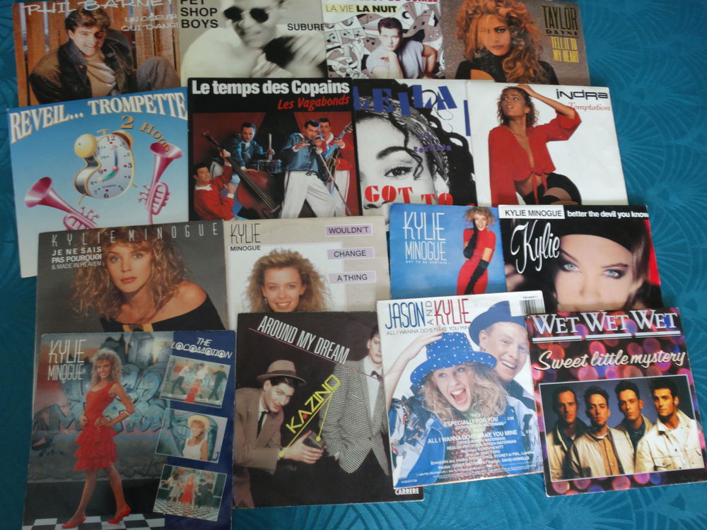 Vinyls 45 tours CD et vinyles