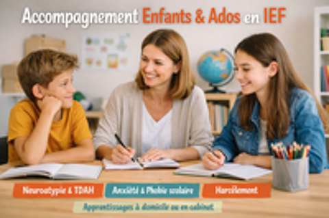   Aide scolaire spécialisée ? Enfants neuroatypiques, anxiété, 