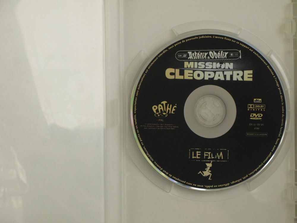 Ast&eacute;rix et Ob&eacute;lix Mission Cl&eacute;op&acirc;tre DVD et blu-ray