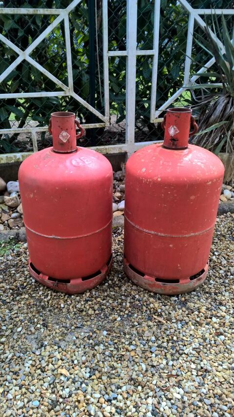 2 bouteilles gaz butane vides
. 10 Tr�lissac (24)