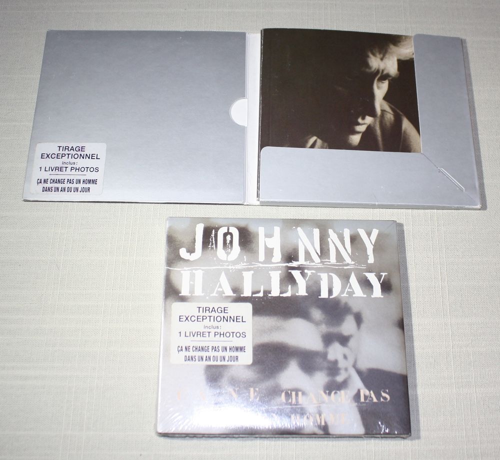 Johnny Hallyday. Ca ne change pas un homme. CD 14 T. 1991. CD et vinyles