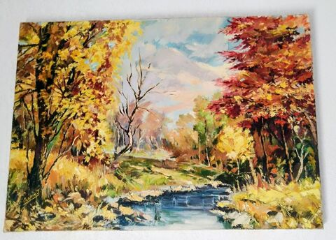 Peintre � l'huile sous bois 40 Agde (34)