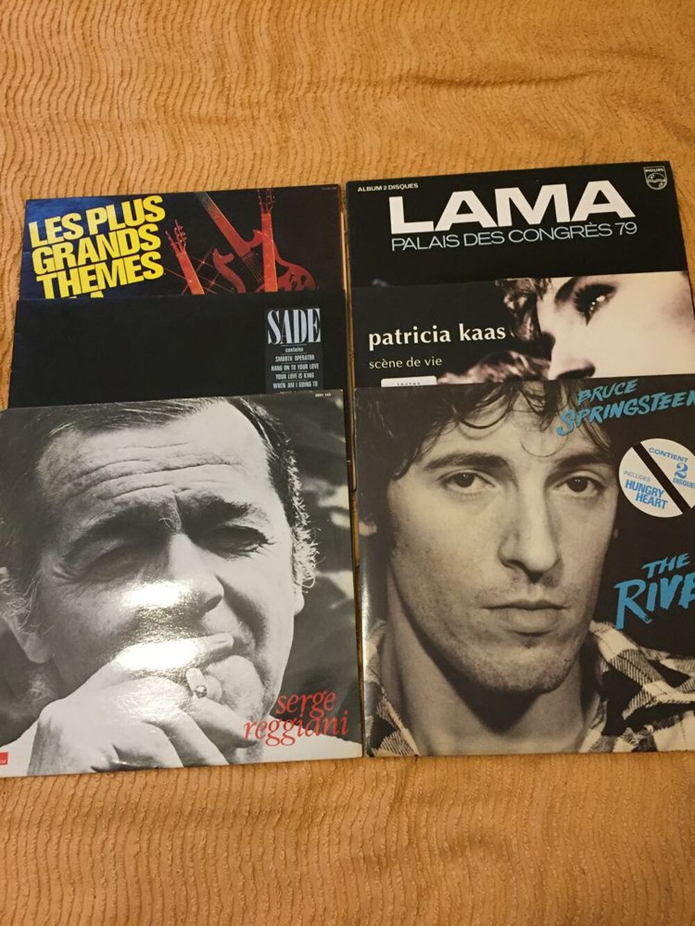 lot de 100 vinyles CD et vinyles