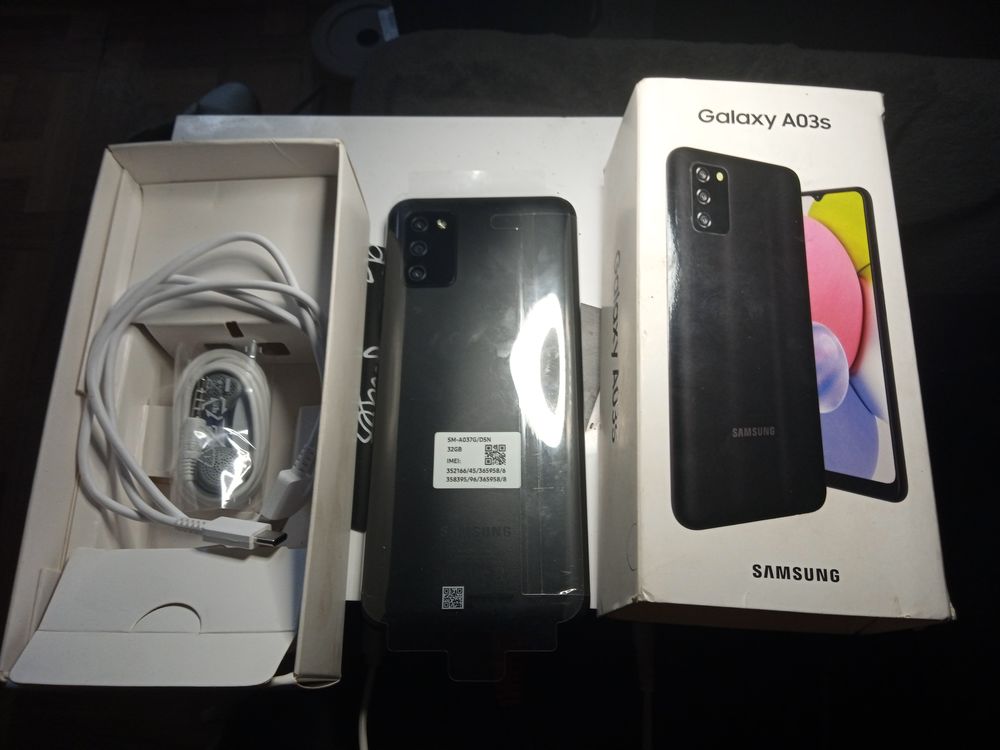 SMARPHONE SAMSUNG GALAXY NOIR A03S 32 G.
NEUF. Téléphones et tablettes