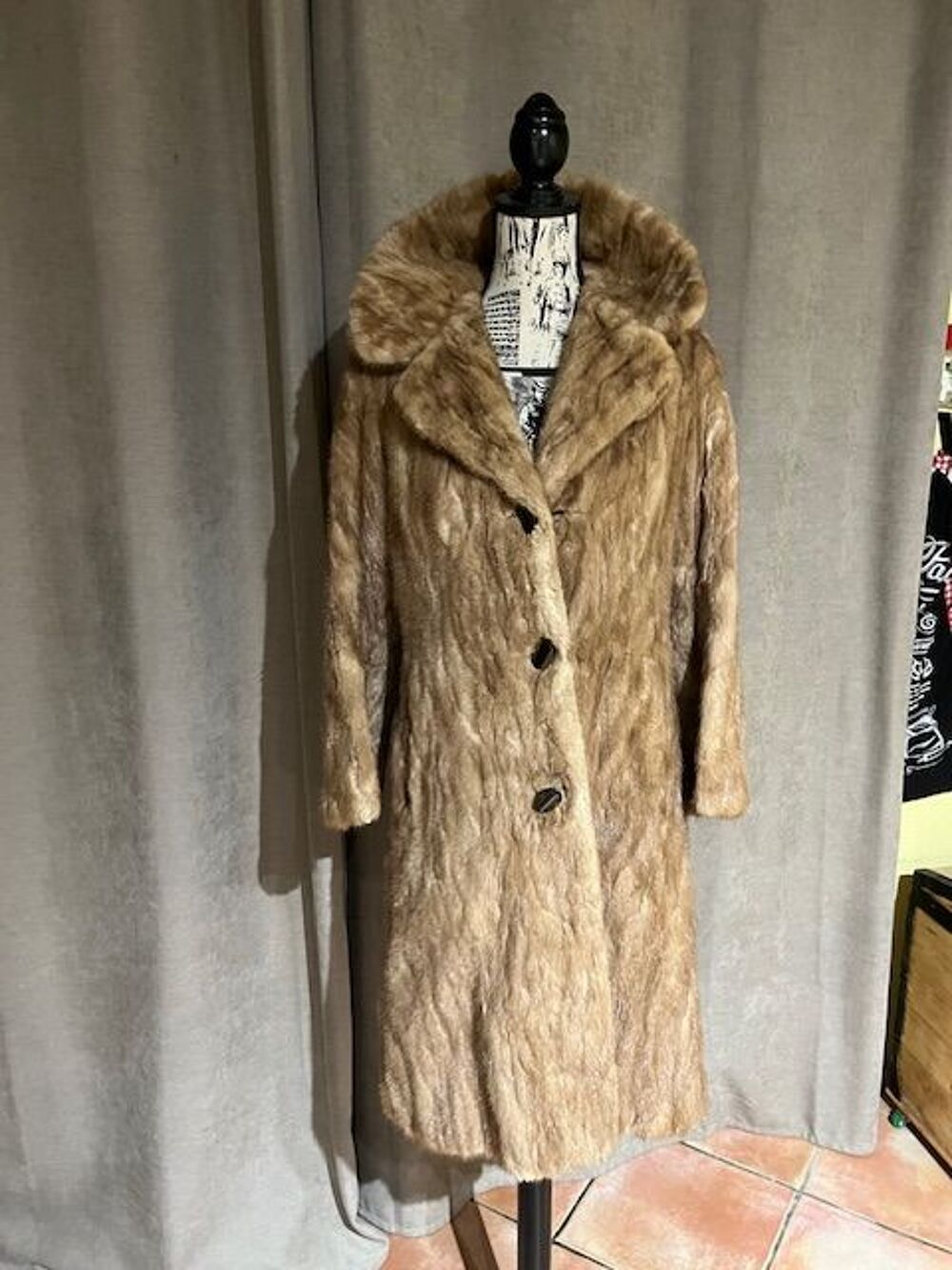 manteau vison Vêtements