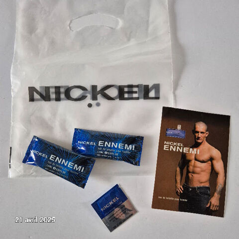 Lot de 2 sachets d'�chantillons Nickel, cosm�tique pour homm 15 Saumur (49)