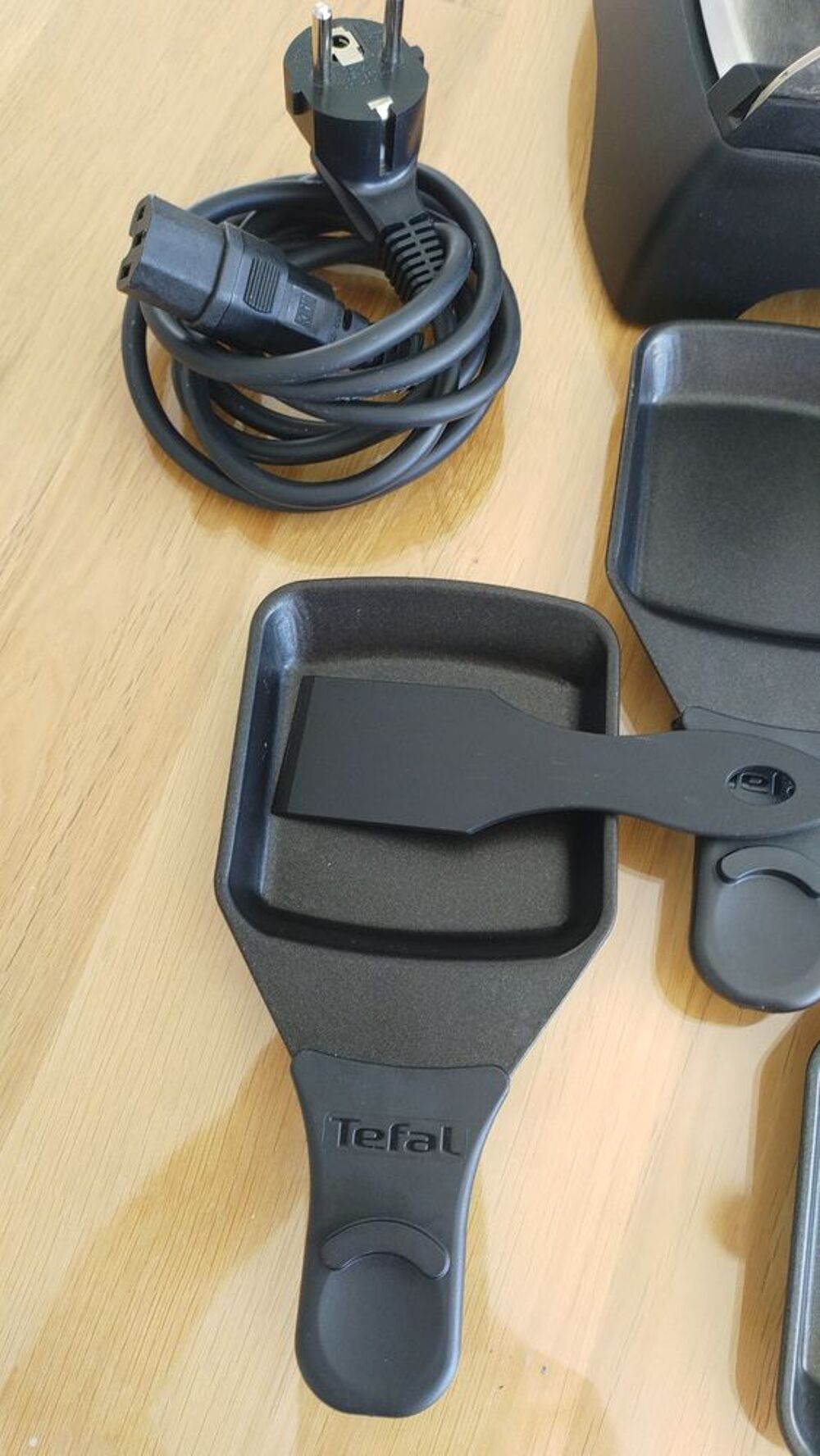 Raclette Pierrade 2-en-1 Tefal Inox &amp; Design Electroménager