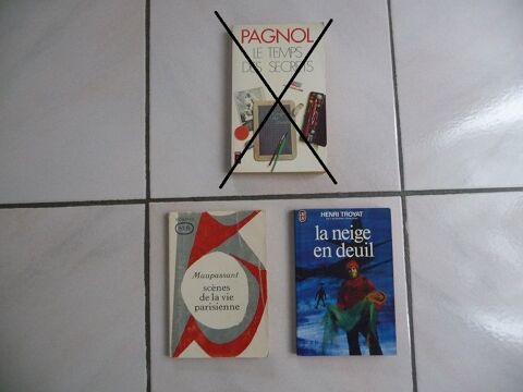 2 Livres MAUPASSANT et TROYAT 4 Celles-sur-Belle (79)