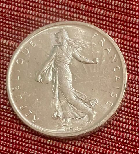 5 pi�ces de 5 francs ttbe argent ann�e 1960 250 Metz (57)