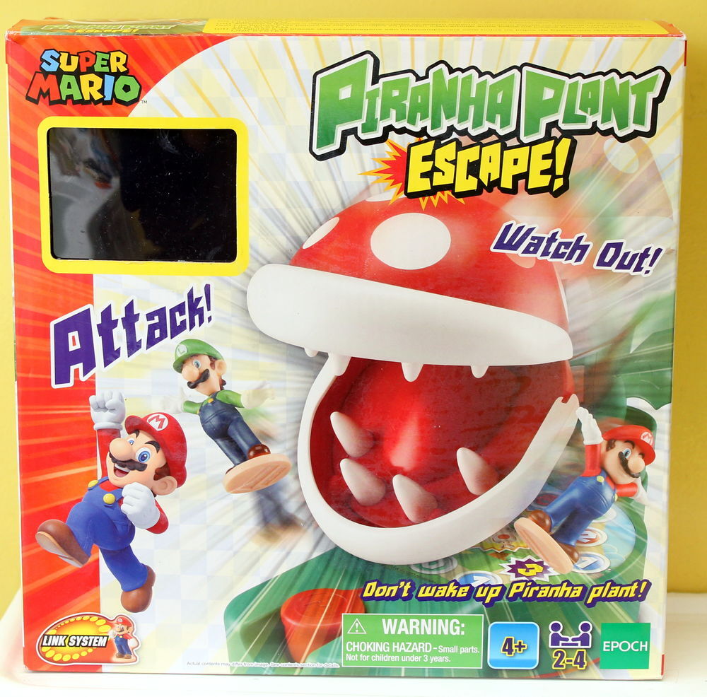 EPOCH - Jeu de soci&eacute;t&eacute; SUPER MARIO Piranha Plant Escape Jeux / jouets