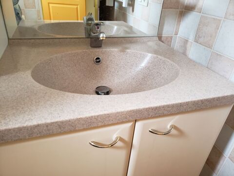 Ensemble mobilier salle de bains avec vasque int�gr�e 290 La Couronne Carro (13)