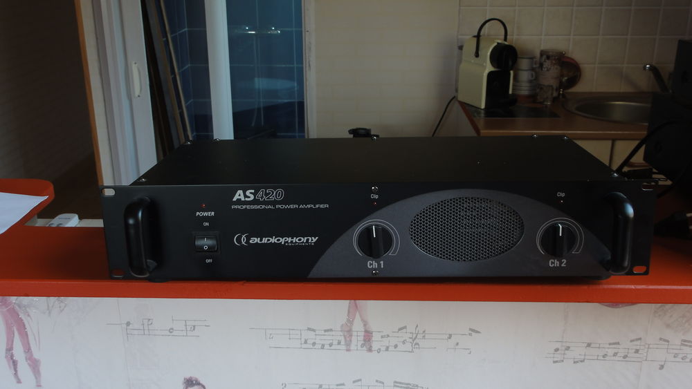 Ampli professionnel AS420 AUdiophony Audio et hifi
