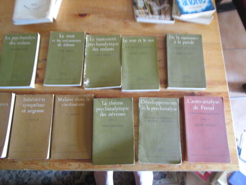 Belle Collection Freud, Lacan, M. Klein, Winnicott Sainte-Cécile-d'Andorge (30)