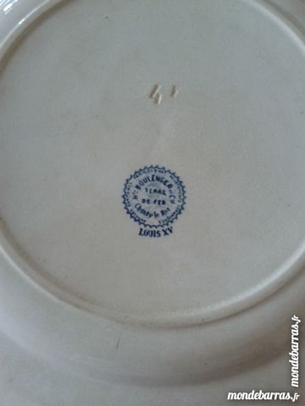 Grand plat ancien Cuisine