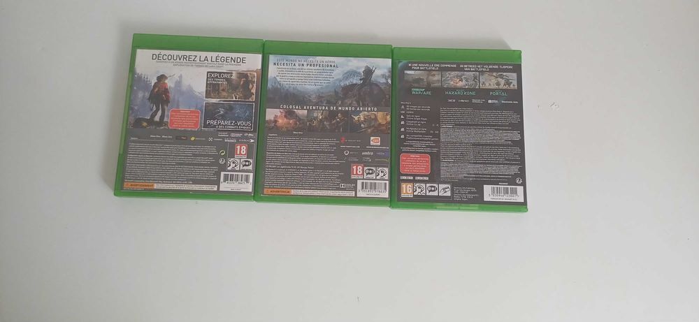 Lot de 3 jeux Xbox One Consoles et jeux vidéos