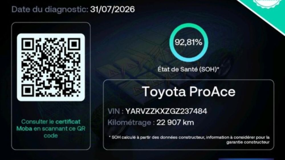 Proace Verso Electric Medium 50kWh Dynamic 2022 occasion 44800 Saint-Herblain