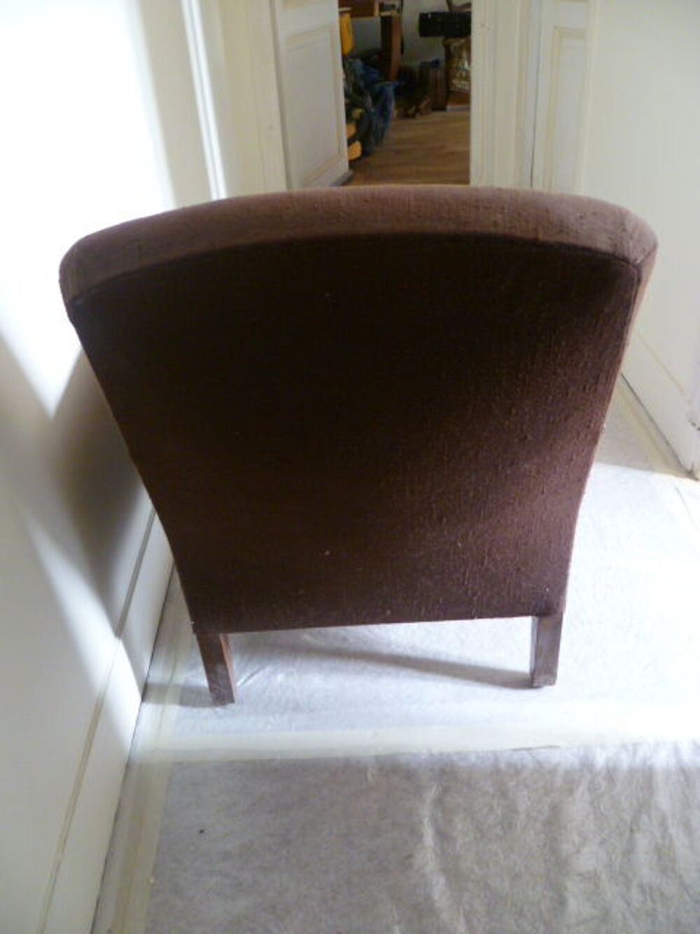 Tr&egrave;s beau fauteuil vintage style voltaire Meubles
