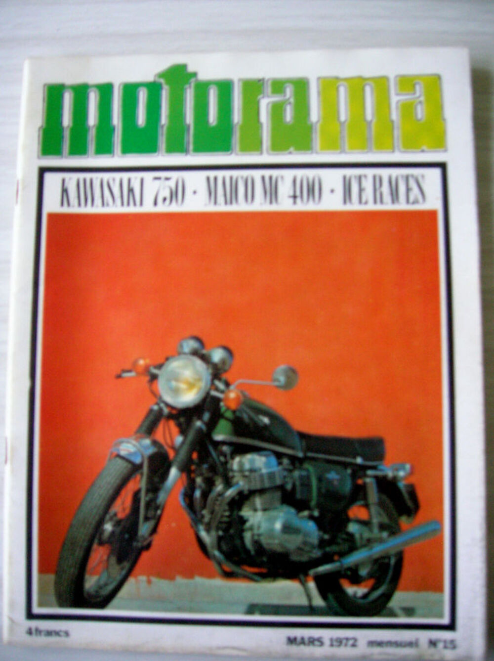 Divers MOTO REVUE - MOTORAMA - La MOTO de 1972 Livres et BD