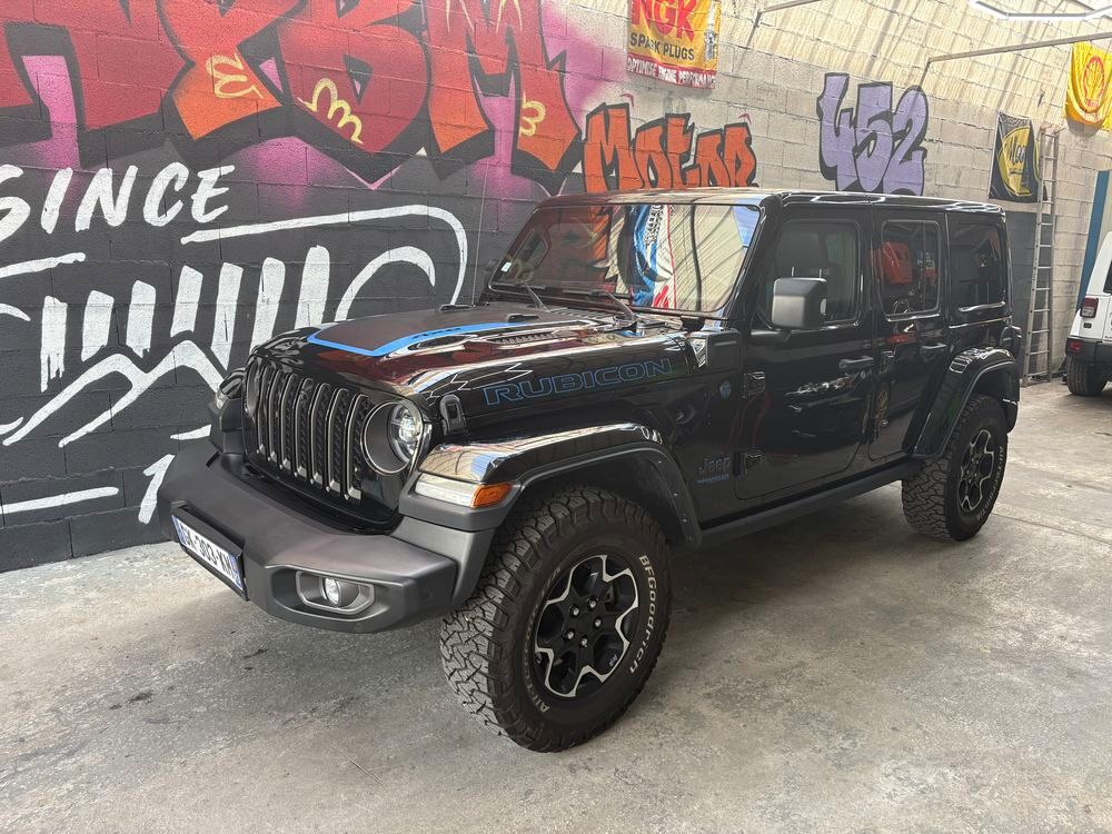 Wrangler Unlimited 4xe 2.0 l T 380 ch PHEV 4x4 BVA8 Rubicon 2021 occasion 83260 La Crau