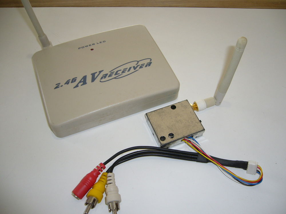 Emetteur audio video miniature et recepteur neufs Photos/Video/TV