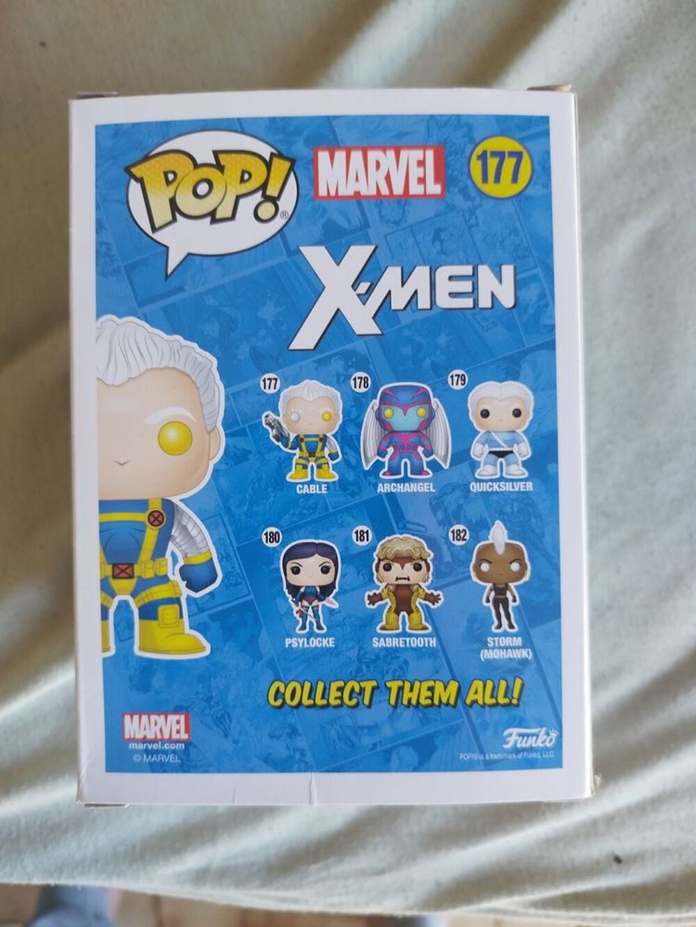 Figurine Funko Pop! X-Men "Cable" - Collector 177 