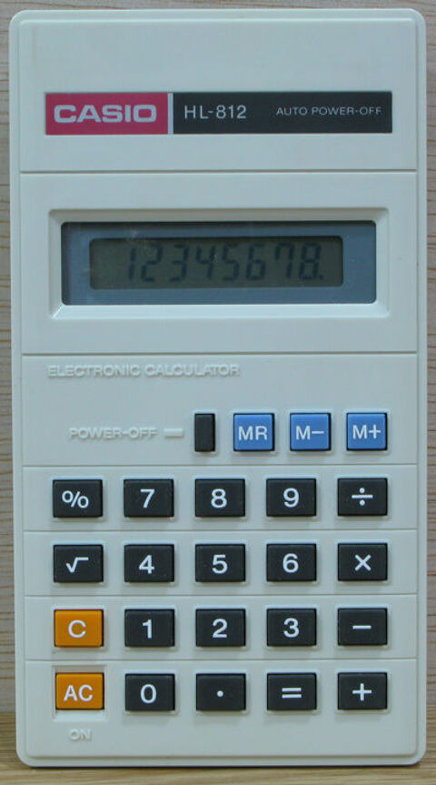 calculatrice casio HL 812 4 Beauchamp (95)