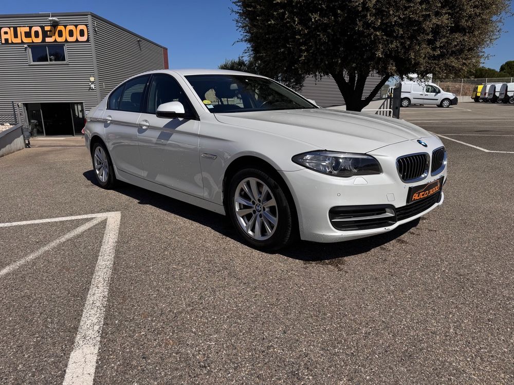 S&eacute;rie 5 518d 143 ch Luxury 2014 occasion 84290 Sainte-C&eacute;cile-les-Vignes