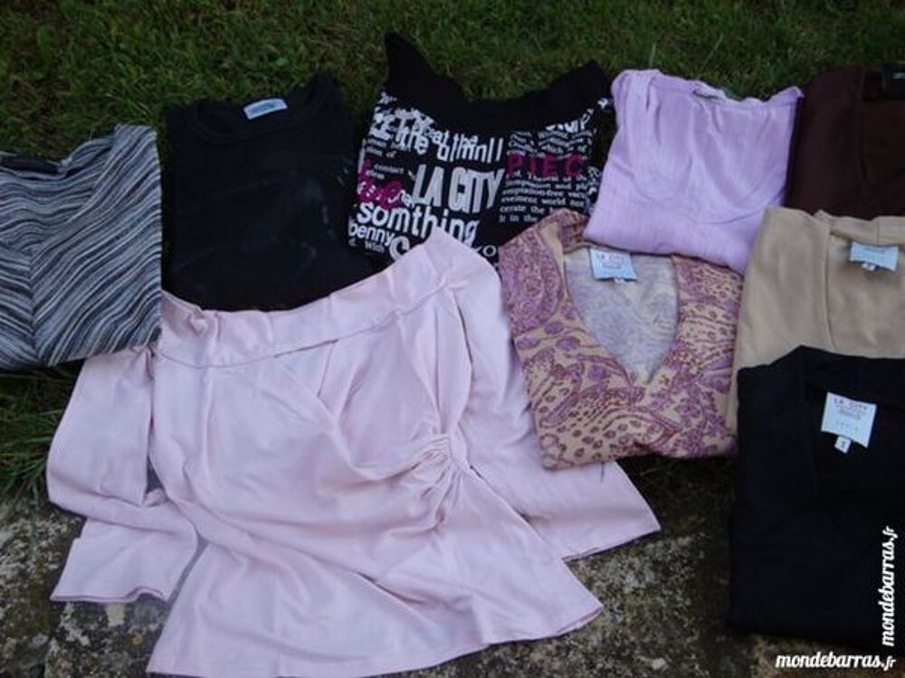 S&eacute;rie de tee-shirts &agrave; manches longues Vêtements