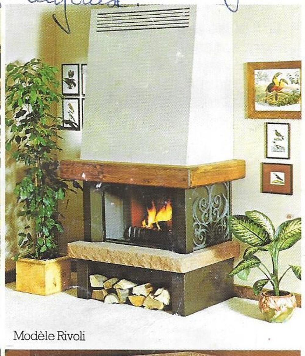 Chemin&eacute;e SUPRA Décoration