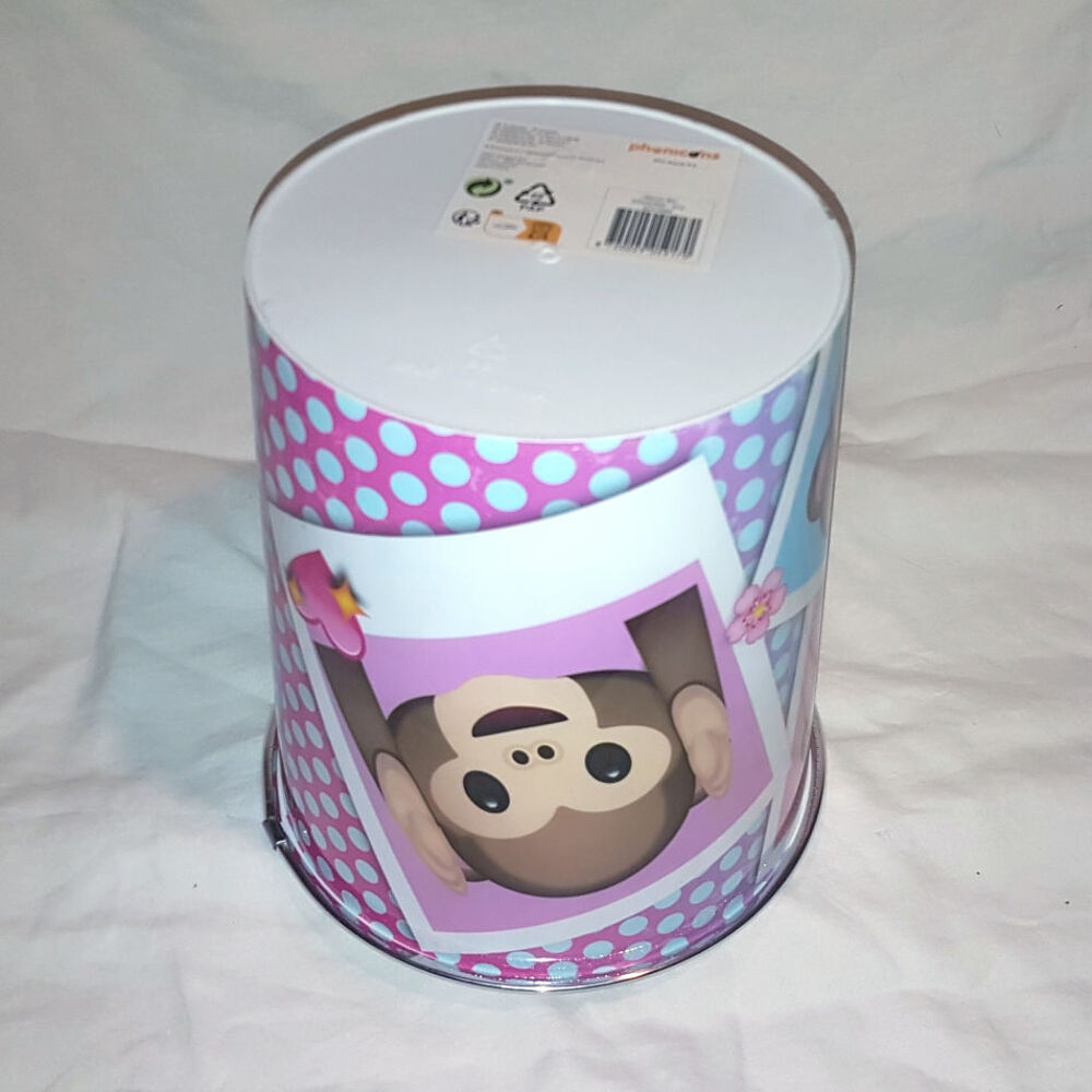Corbeille emoji singe enfant Mobilier enfants