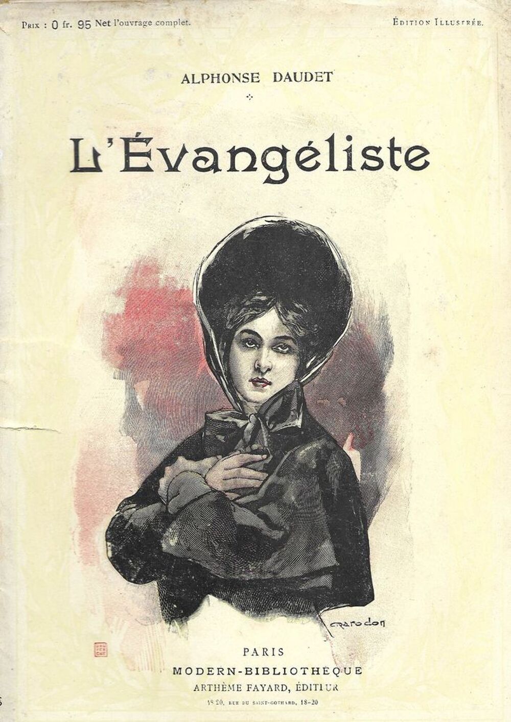  livre ,L '&eacute;vang&eacute;liste de Alphonse Daudet 1914 Livres et BD