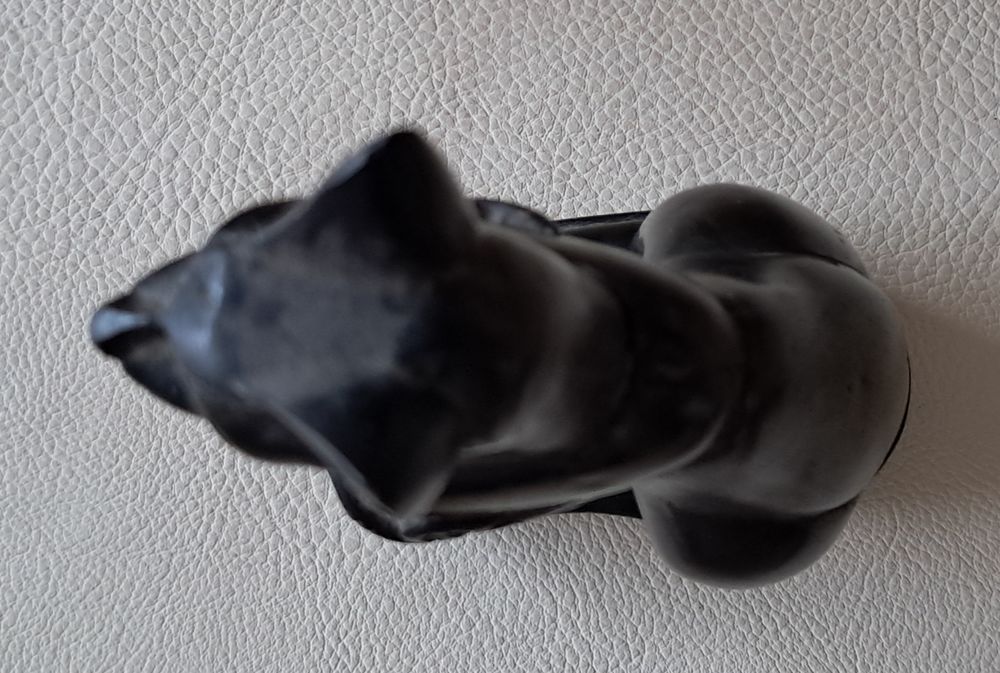 statue figurine bibelot d&eacute;coratif de chat &eacute;gyptien en r&eacute;sine Décoration