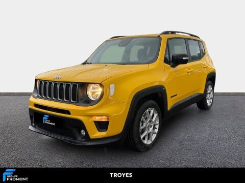 Jeep Renegade 1.5 Turbo T4 130 ch BVR7 e-Hybrid Limited 2023 occasion Barberey-Saint-Sulpice 10600