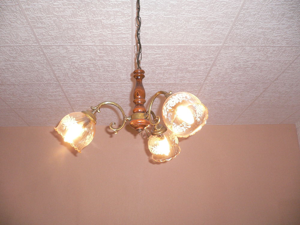 Lustre suspension 3 lampes Meubles
