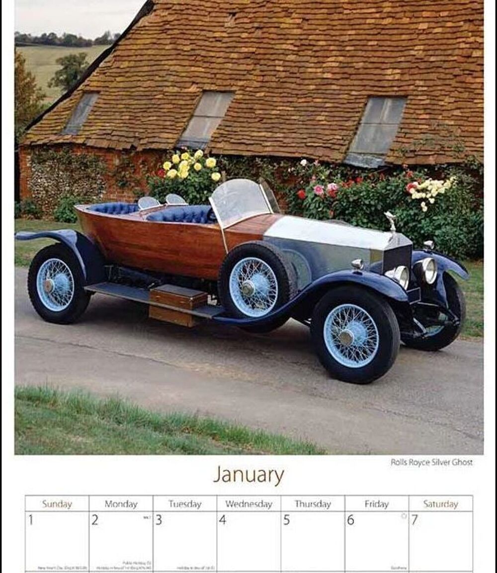 2023 calendar CLASSIC CARS - Tallon (neuf) 